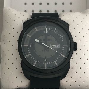 Black on Black Mens Diesel Watch